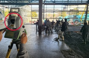 MS60 Installation and laser pointer irradiation (current method)